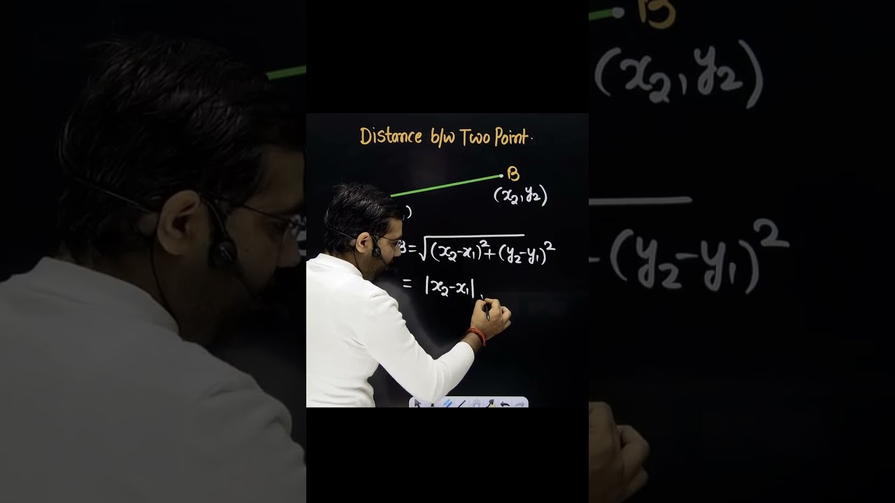 Distance Between Two Points 🔥 IIT Exam में कैसे आया Concept? | Vipul Sir का Desi Method | #JEE 