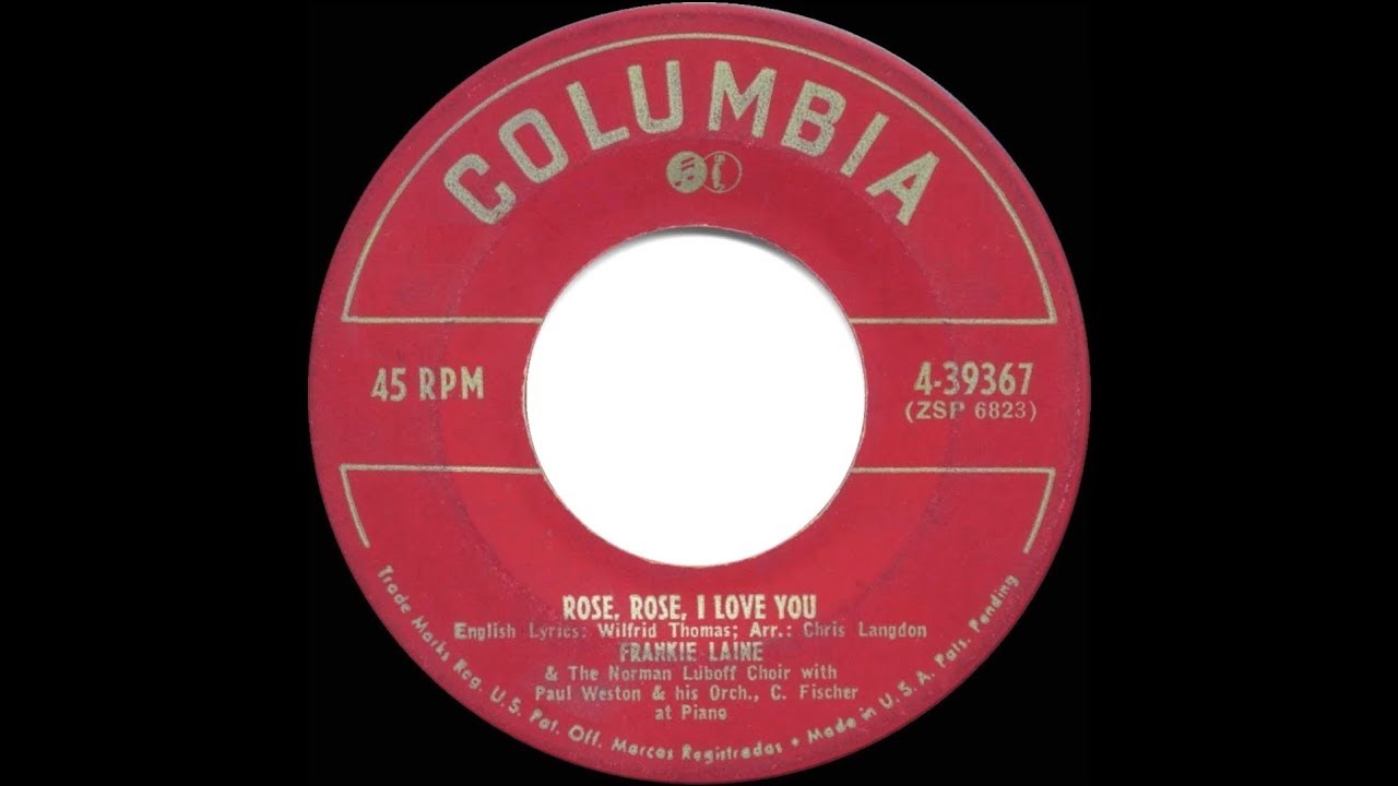 1951 HITS ARCHIVE: Rose Rose I Love You - Frankie Laine