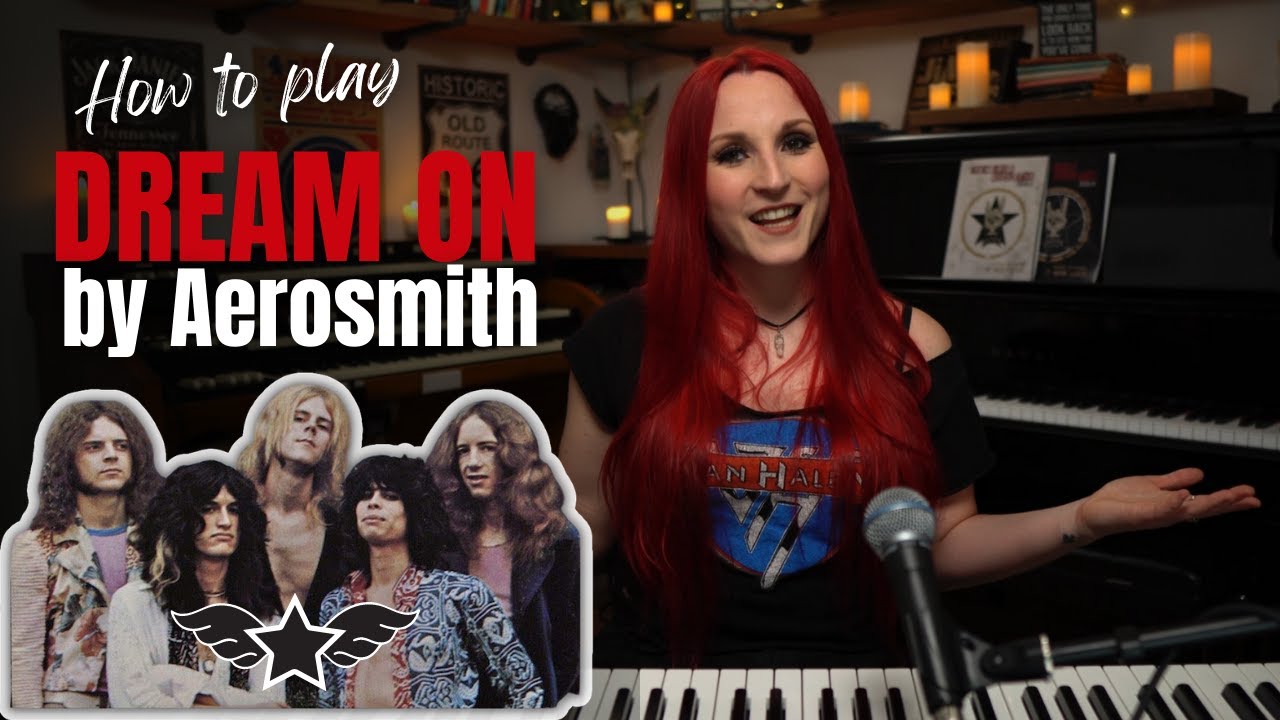 How to Play Dream On (Aerosmith) at the Piano│Accompaniment Version