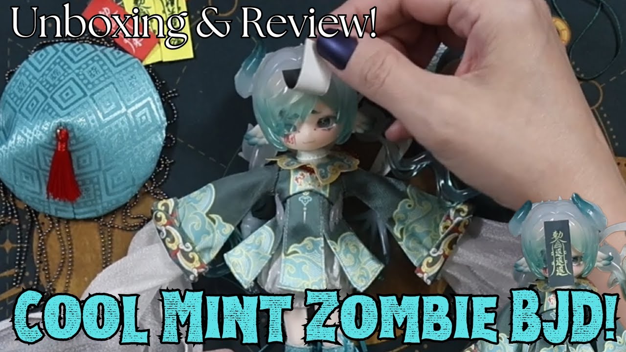 Unboxing & Review! Penny's Box Cool Mint Zombie Limited BJD!