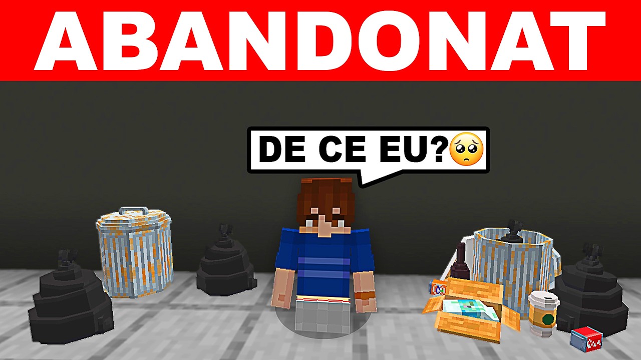 Mi-am abandonat fiul pe străzi... (Minecraft: Familia Iancu)