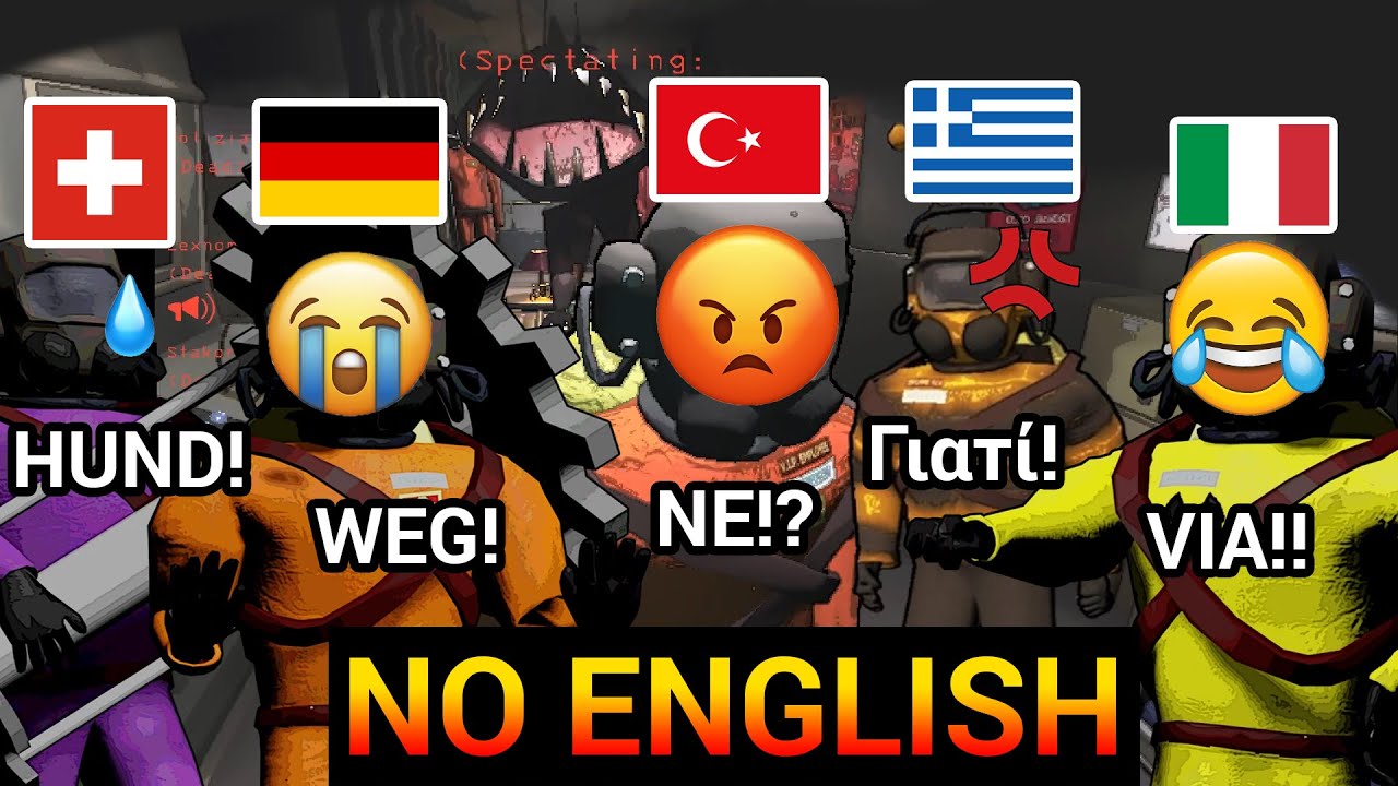 LETHAL COMPANY but nobody understands each other! &ndash; NO ENGLISH ALLOWED