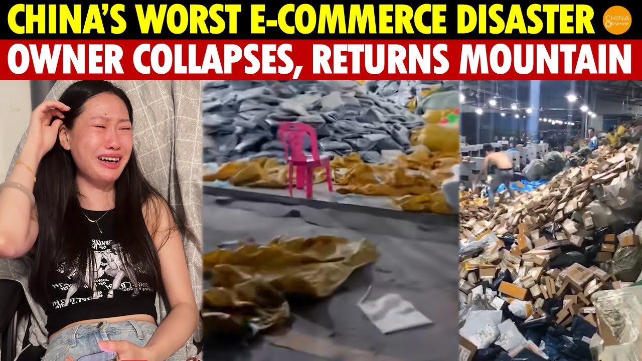 China’s Worst E-commerce Disaster: Owner Collapses Amid Return Mountains, Clothing Resold Ten Times
