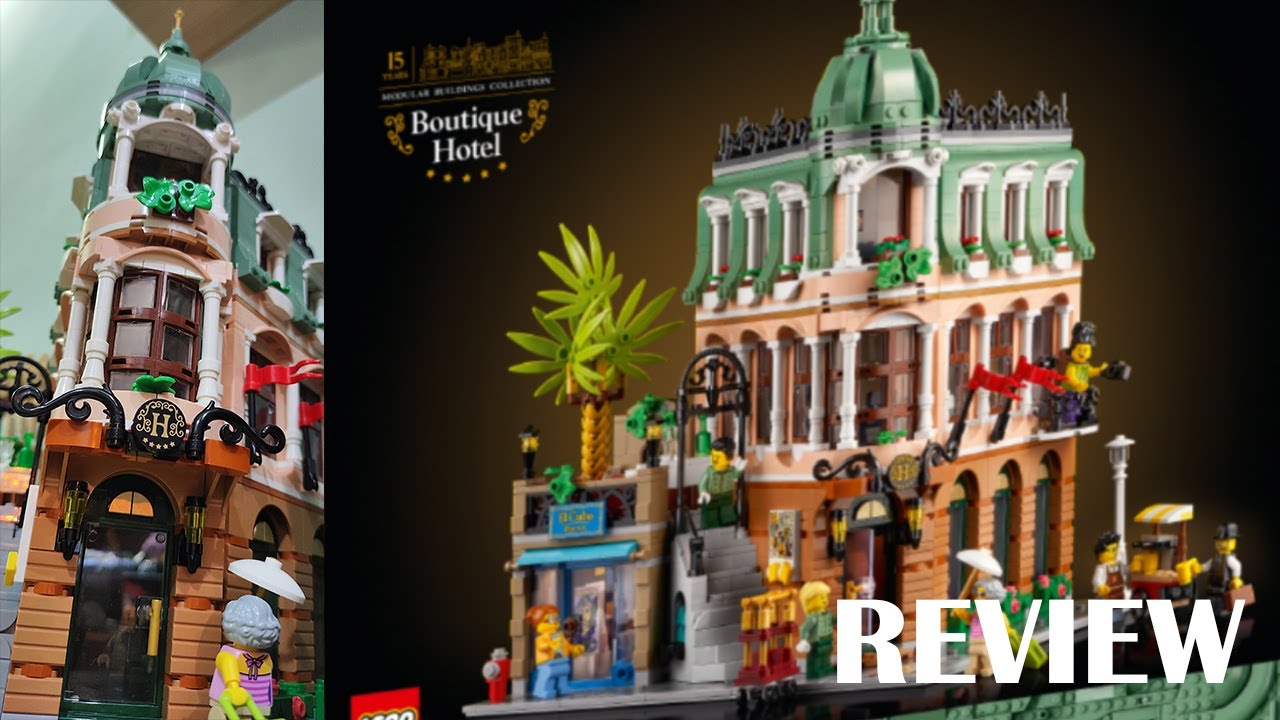 Check in to THE BOUTIQUE HOTEL, a LEGO Review! #10297