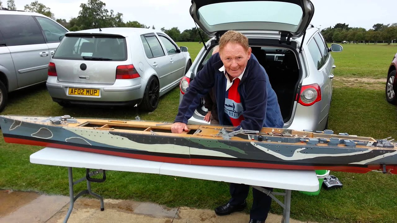 Portsmouth Model Boat Club visit Norwich Model Boat Club sept 2013