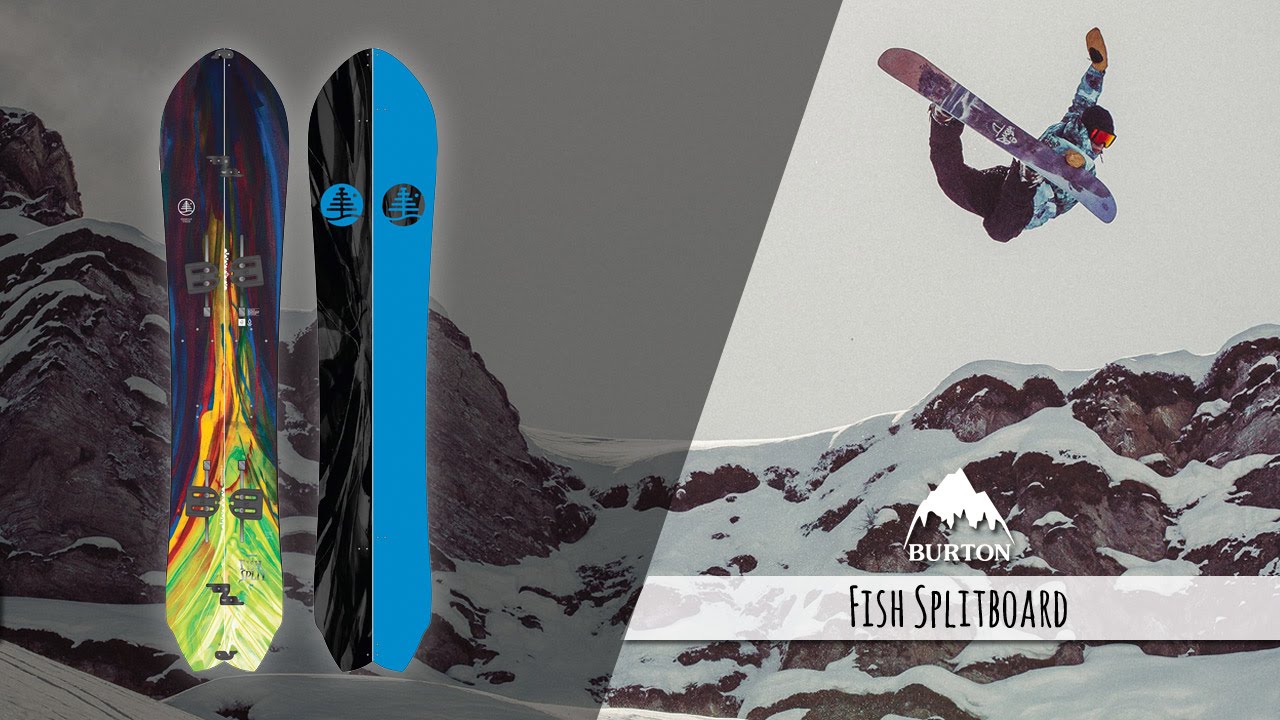 Burton : Fish Splitboard 2015/2016 - splitboard, par Snowleader