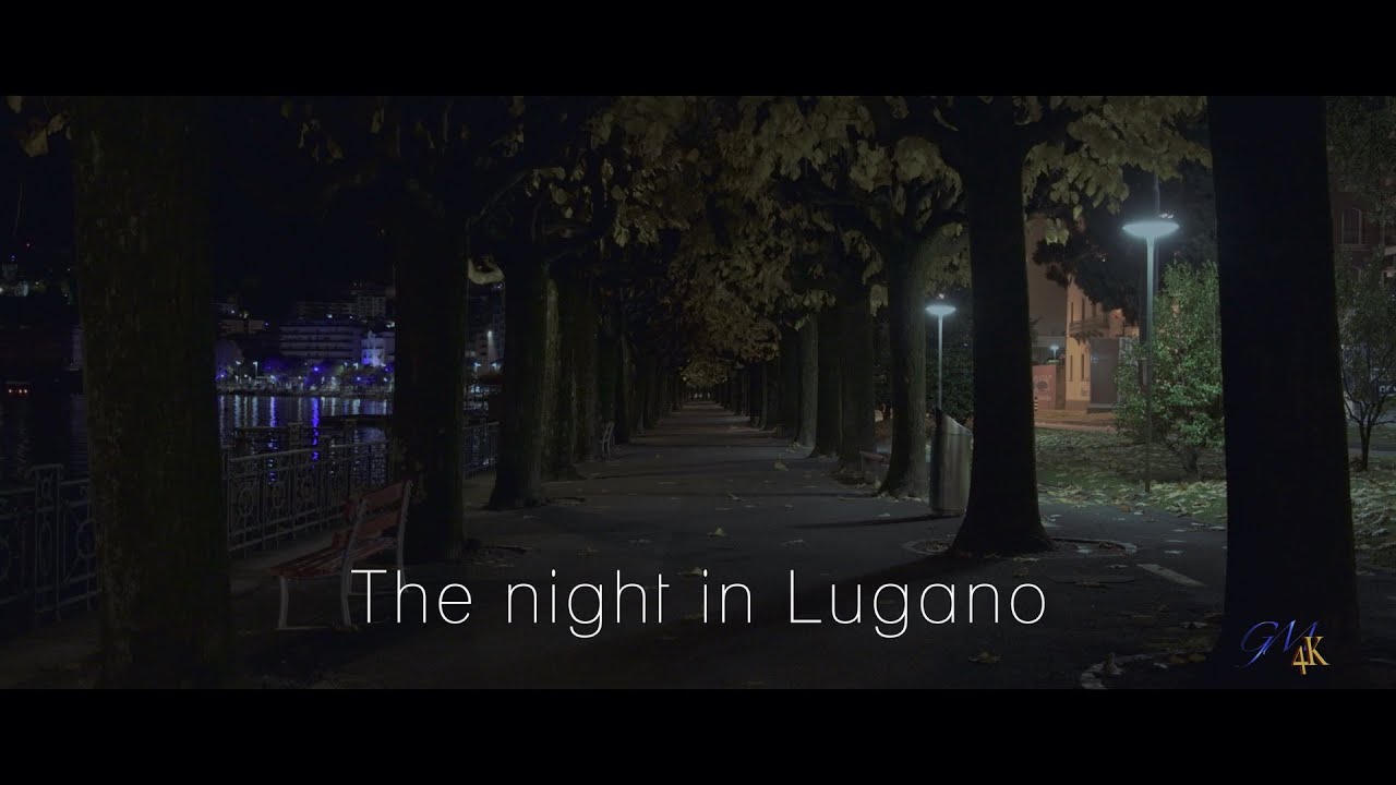 The night in Lugano - Atomos Ninja V + Nikon 10 bit 422 HLG HDR.