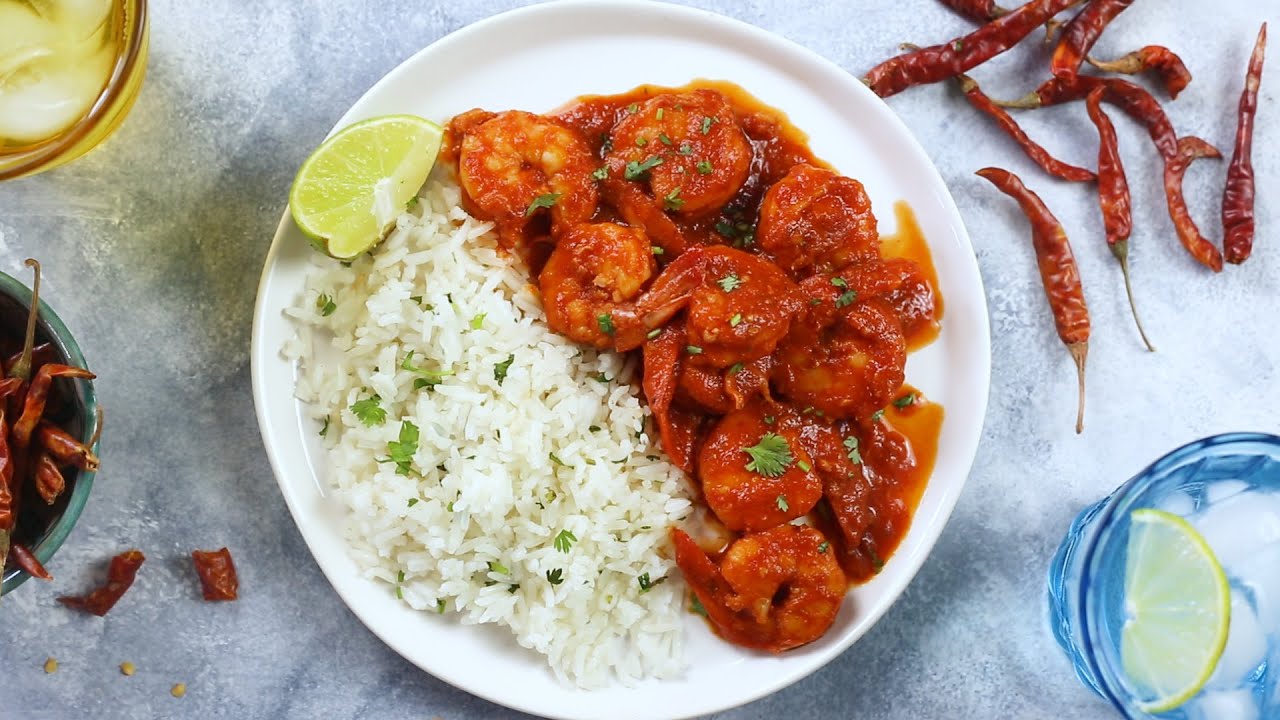 Camarones a la Diabla - Mexican Spicy Shrimp