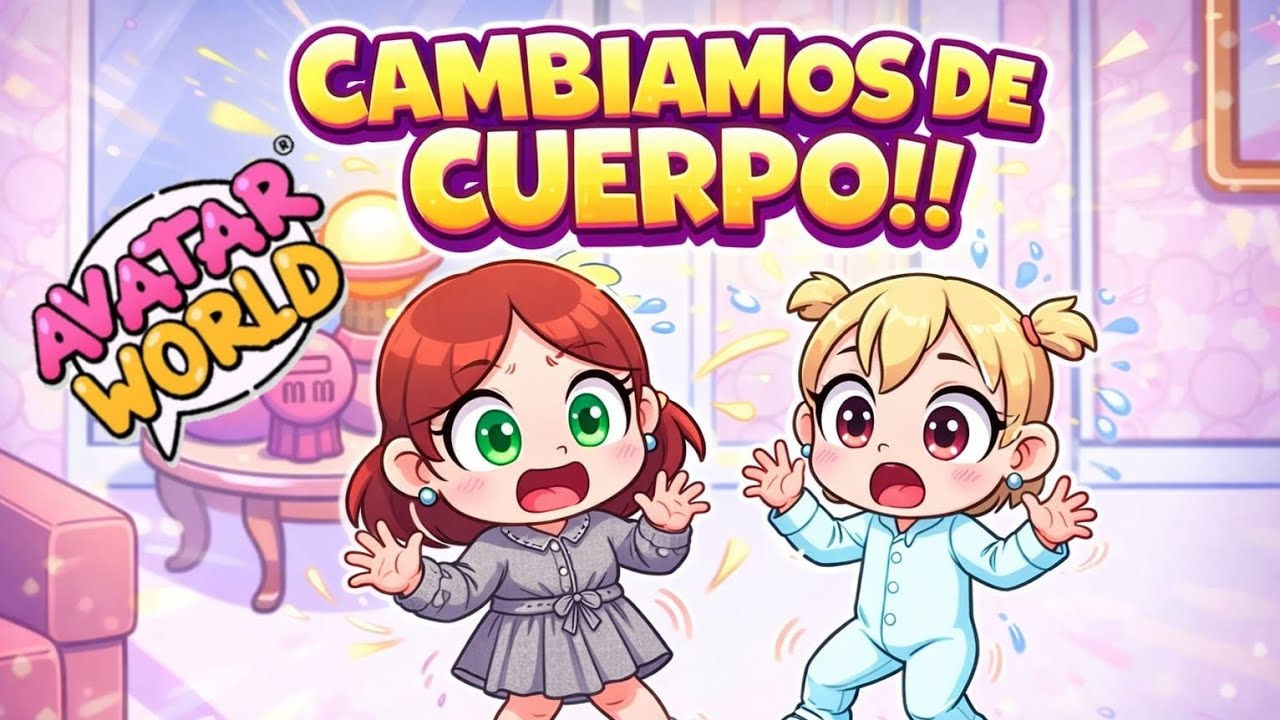 😱CAMBIAMOS DE CUERPO!!! NO PUEDE SER... EN AVATAR WORLD CON CRISTAL AVATAR ❤️ 