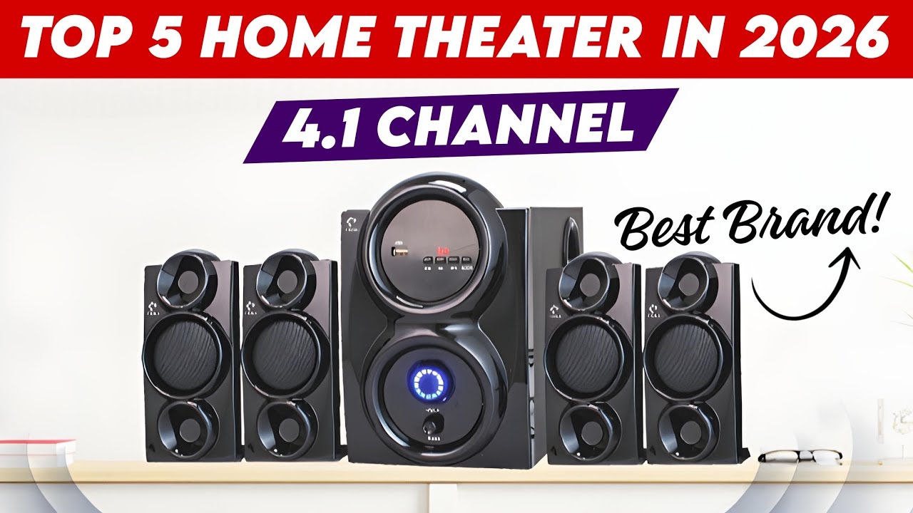 Top 5 Best 4.1 Home Theater In India 2026 | Home Theater Under 5000 | Best 5.1 Home Theater 2026
