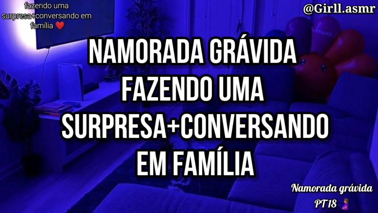 Asmr Namorada grávida PT 18 fazendo uma surpresa pra nossa filha + fofocando ❤️👀 #asmrnamorada
