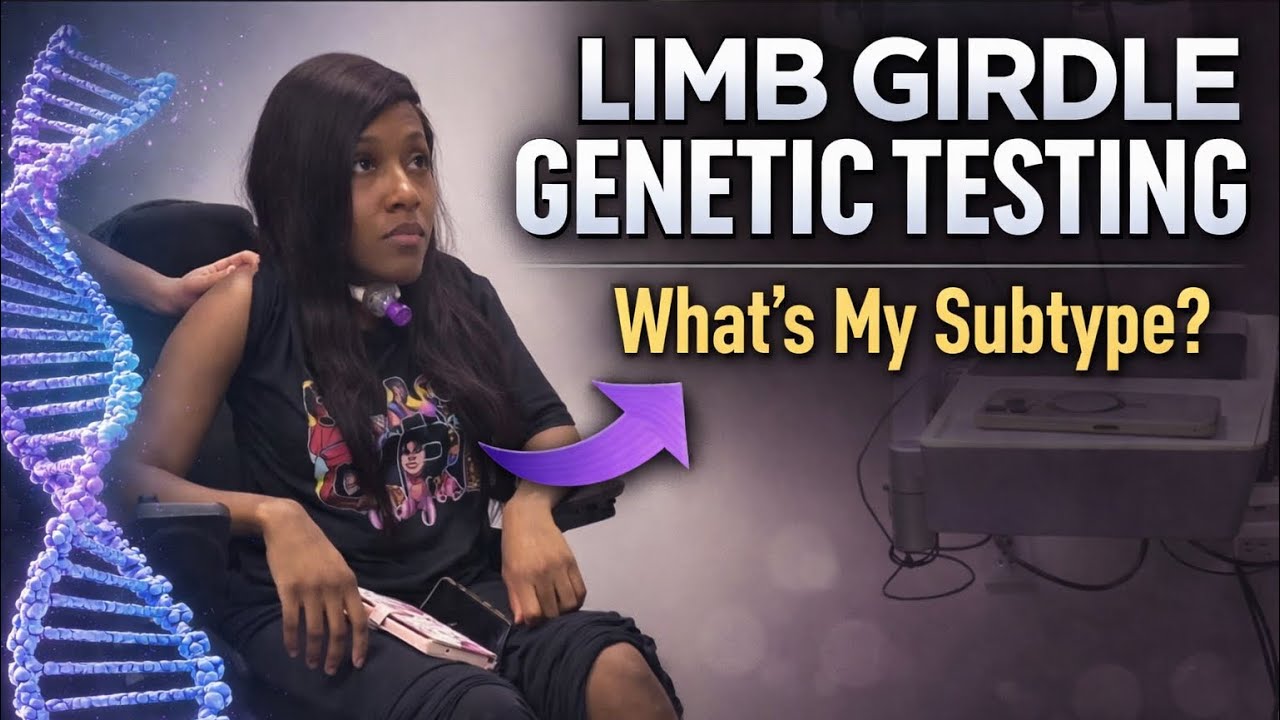 My Journey | I Got Tested For My Limb Girdle MD Subtype 🧬 