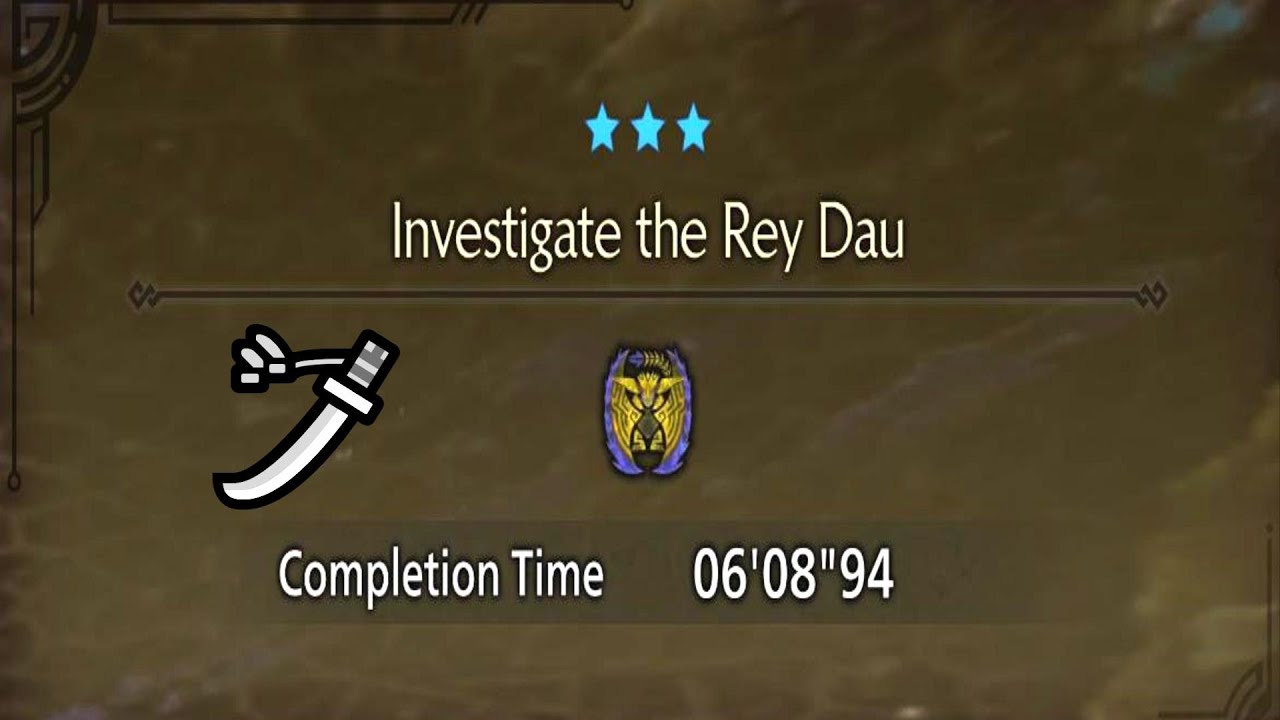 [MHWilds Beta] レ・ダウの調査 太刀ソロ 6'08 / Rey Dau Longsword Solo