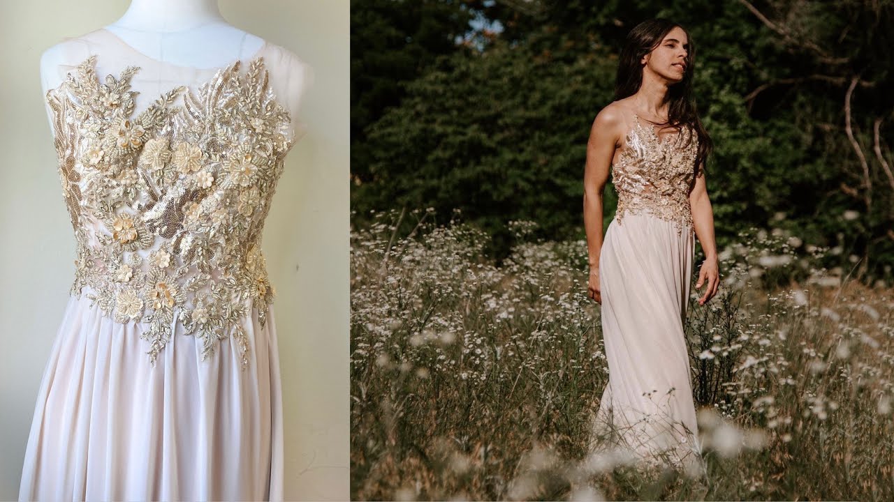 DIY COUTURE DRESS SEWING TUTORIAL