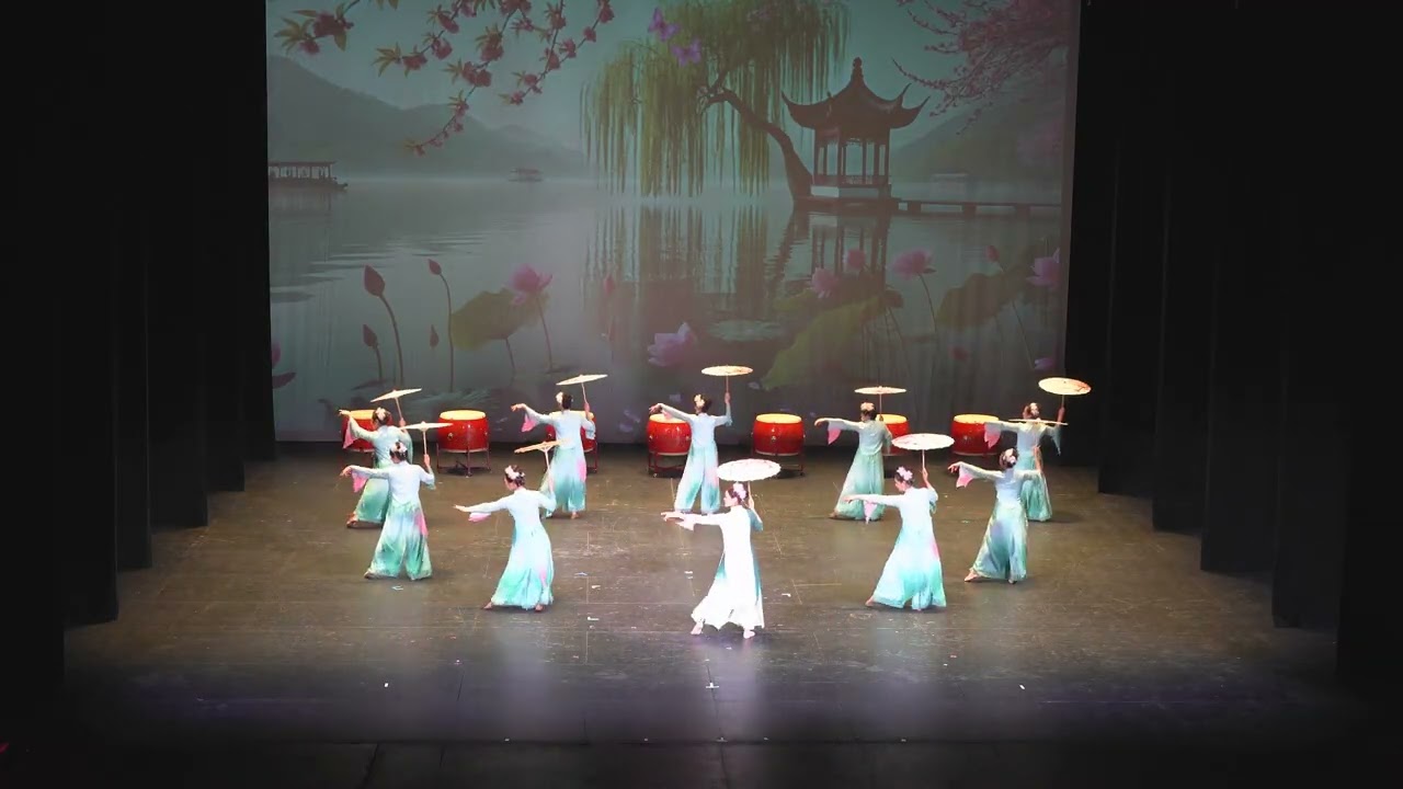 2026 Lunar New Year celebration, Umbrella Dance (Part 1), Proctor's Theater, Schenectady, NY