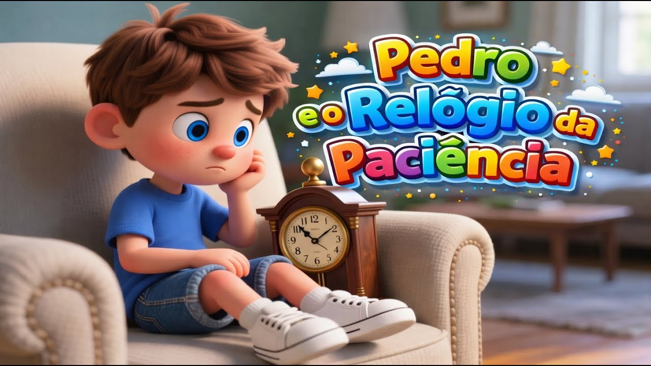 Pedro e o Relógio da Paciência | História Infantil
