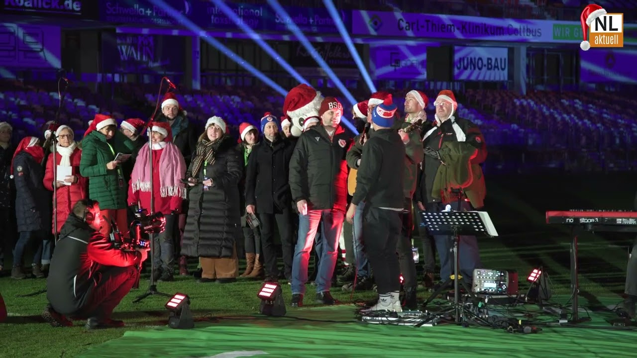 FC Energie Cottbus| NL-Recap Weihnachtssingen & Charitymarkt 2023