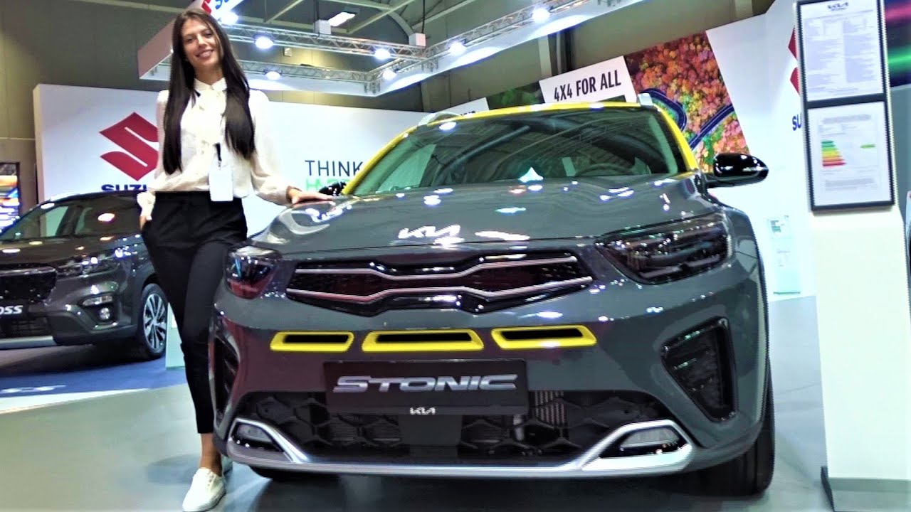 2023 KIA Stonic GT-Line Hybrid SUV - Interior, Exterior, Walkaround - Sofia Motor Show