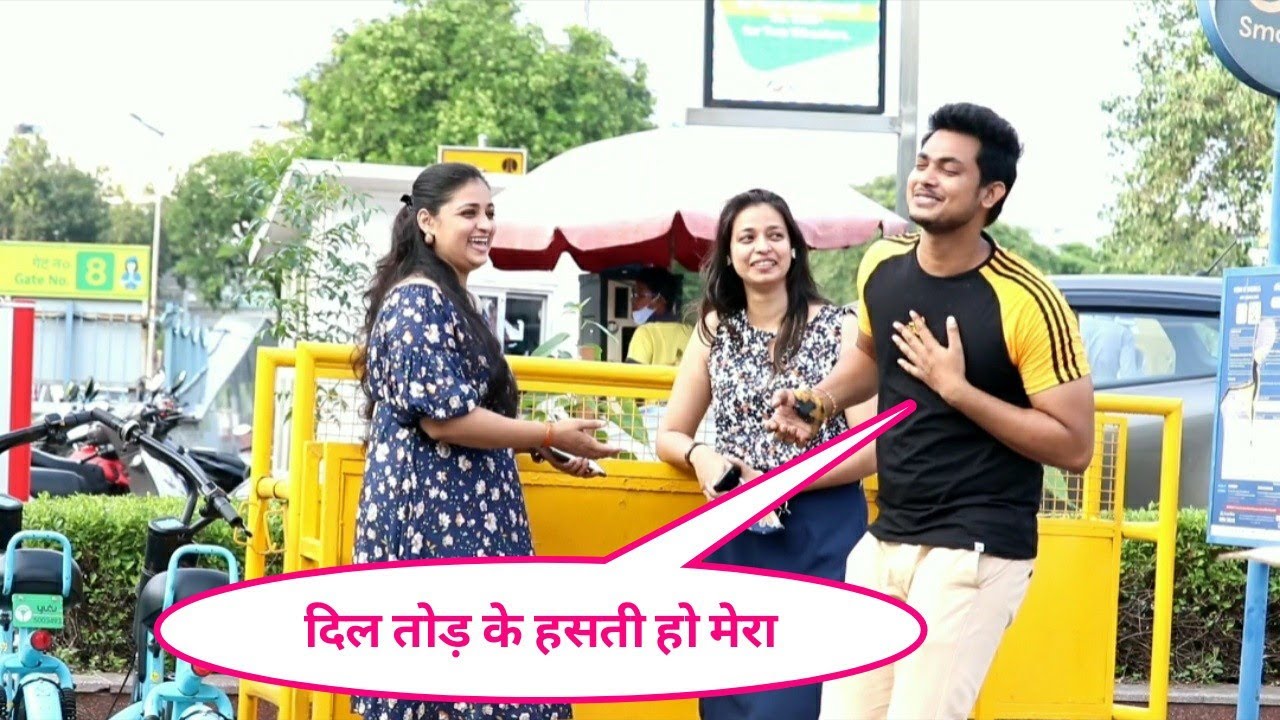 prank on lady doctor and social media influencer // dil tod k hasti ho mera😂 || crazy vishal
