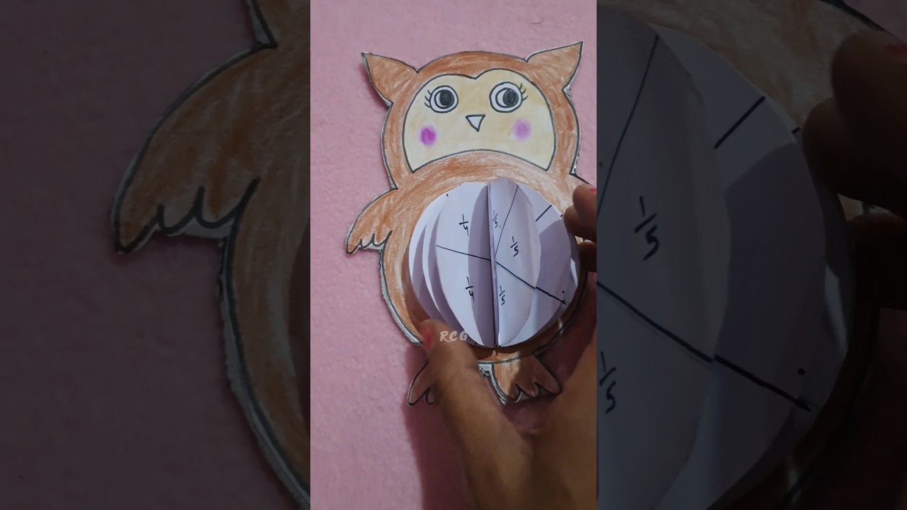 Fraction fun activity #maths #tlm #project #activity