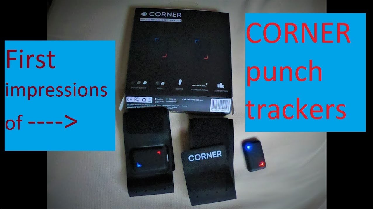 CORNER Boxing punch Tracker Training Technology First Impressions / 'Unboxing'