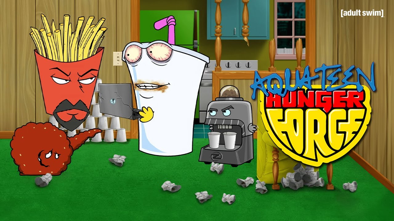 Aqua Teen Hunger Force Season 12 | A Robot Writes A Screenplay | Adult Swim UK 🇬🇧