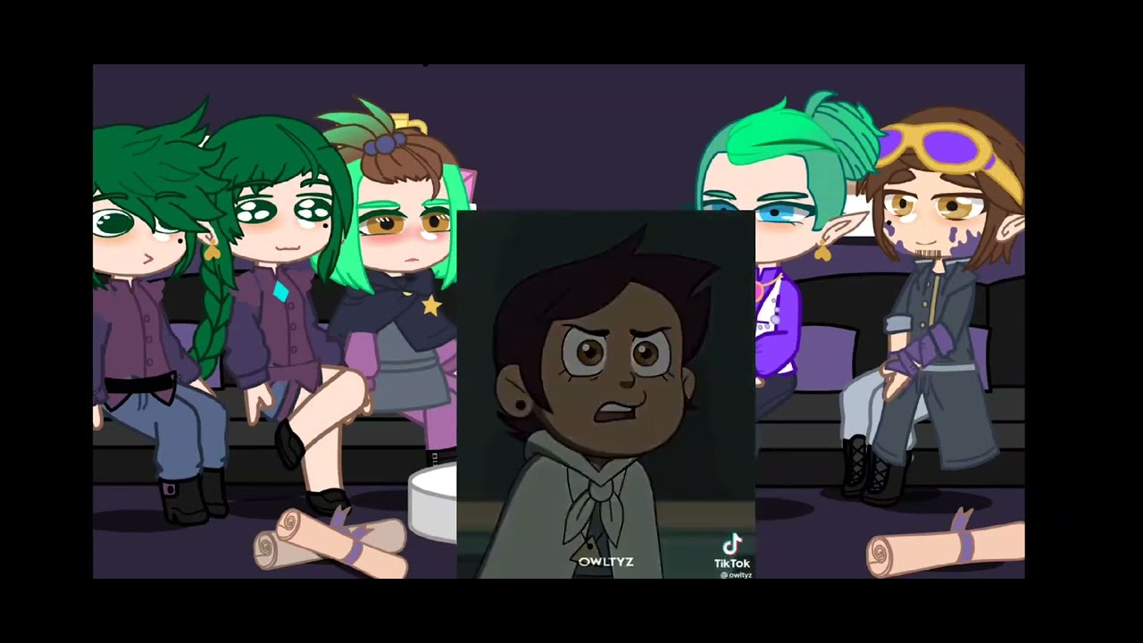 Past 🪄The Owl House🎻(blight family) react to tik tok(mostly lumity)