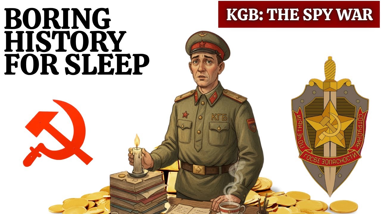 How KGB Built a Shadow Empire of Gold and Secrets | Boring History For Sleep