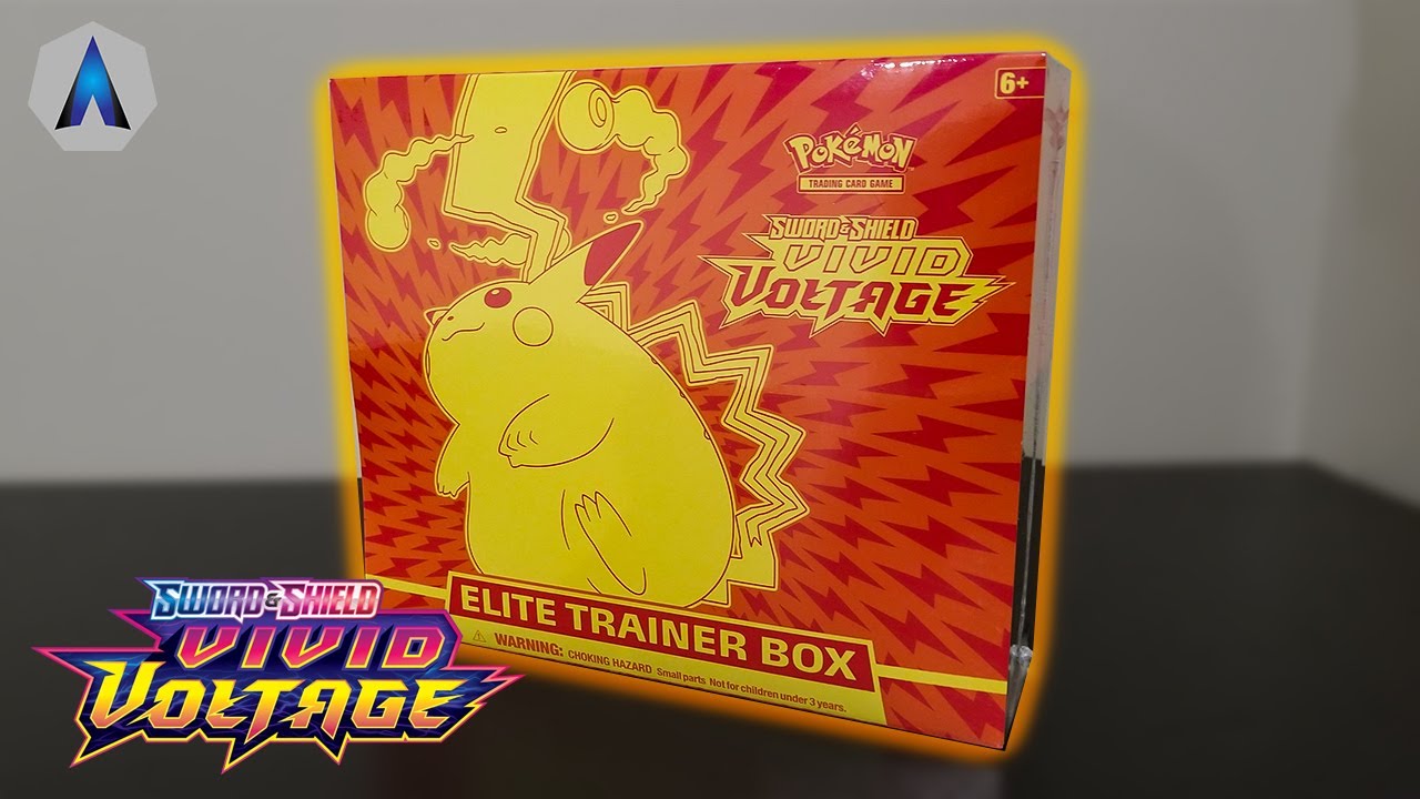 Pokemon! *NEW* Vivid Voltage Elite Trainer Box Opening