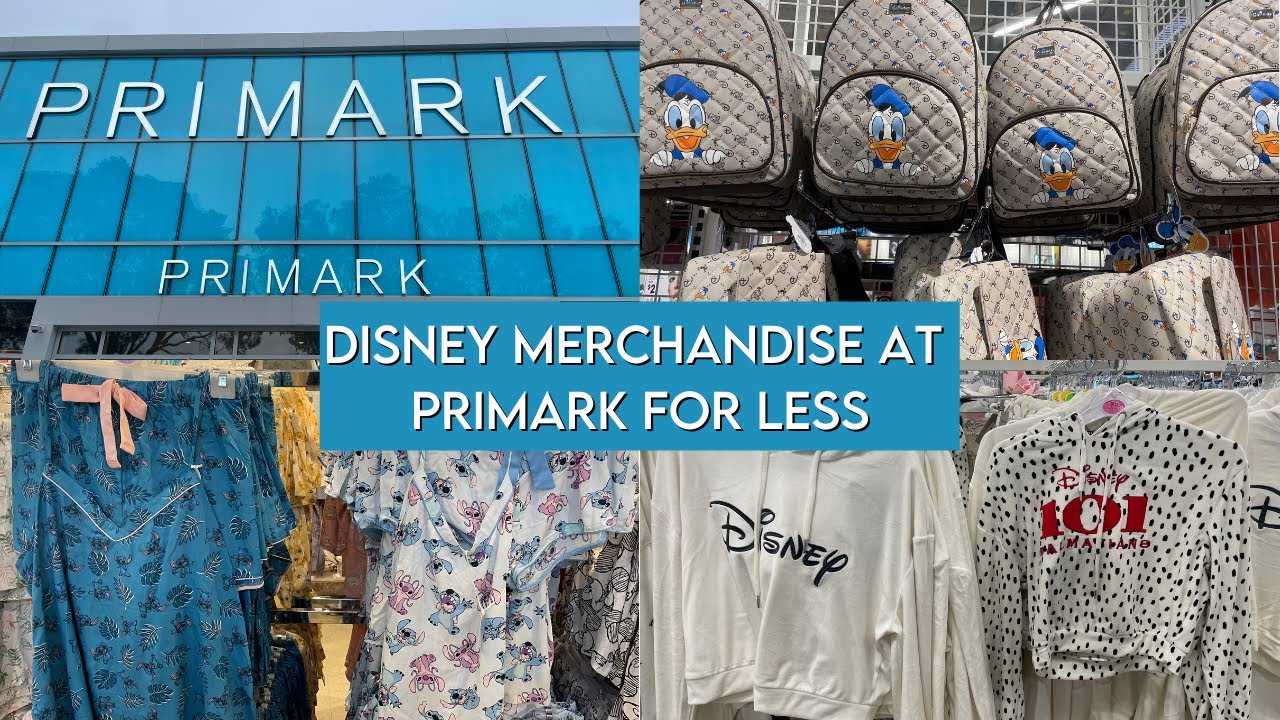 Disney Collection at PRIMARK | Shop with me for Disney Merchandise