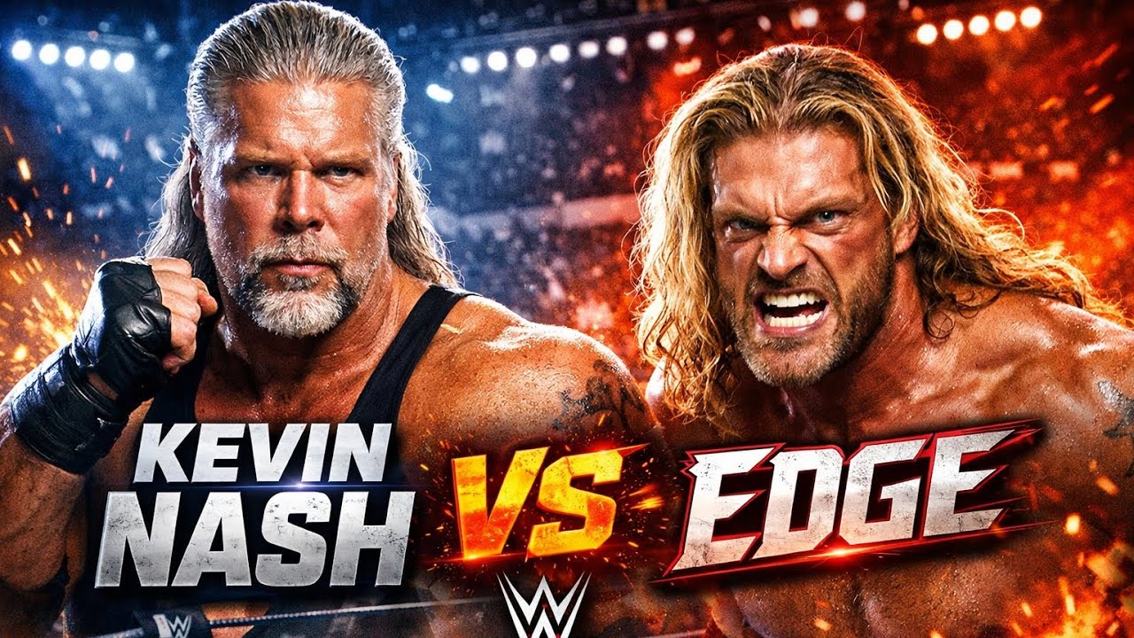 LAST MAN STANDING MATCH: Kevin Nash vs Edge | WWE Dream Showdown 💥🔥 #wwe #trending #viral #video 