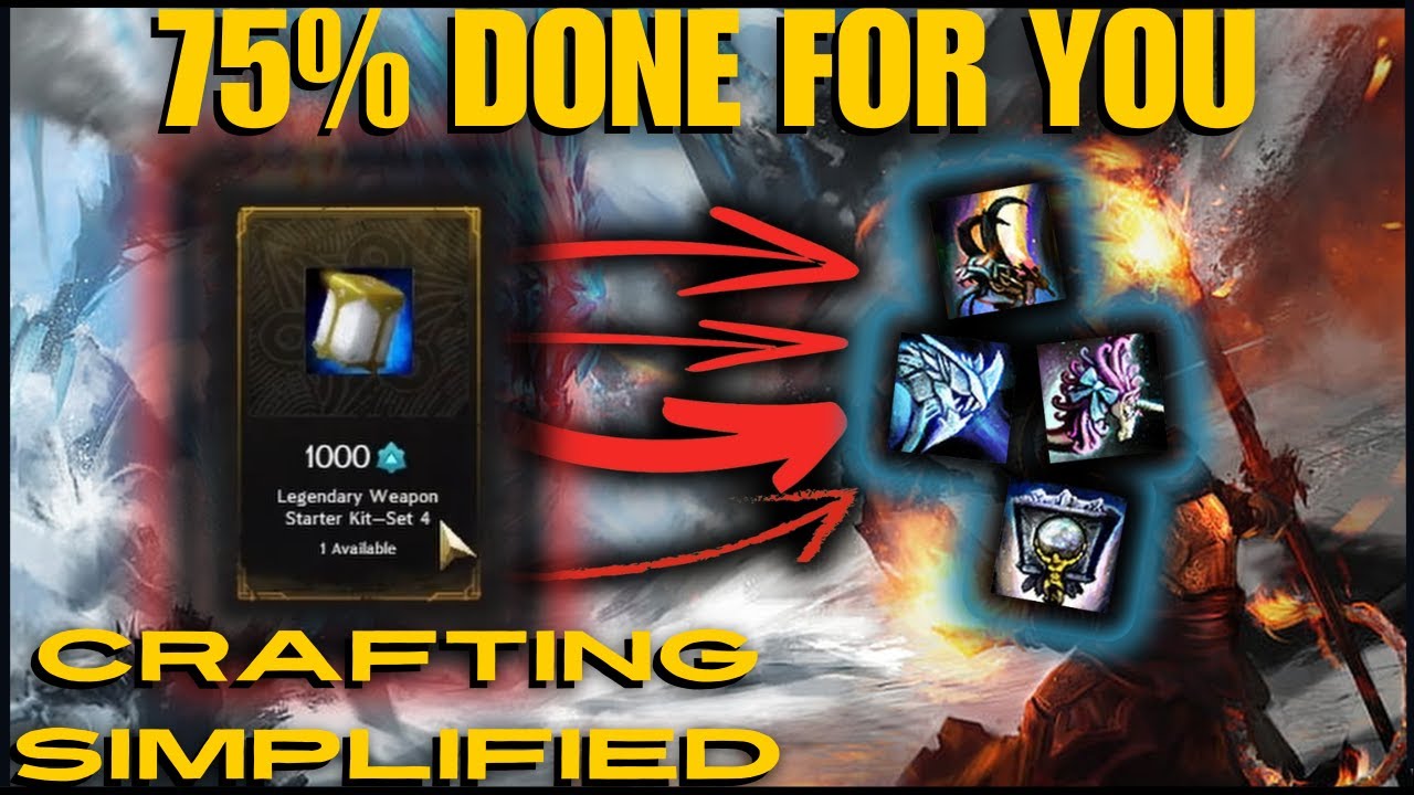 Easiest Way to Craft Legendaries in 2024 - Guild Wars 2 (The Crafting Part Took Me 3 Minutes)
