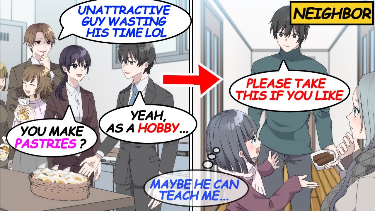 My colleague ridicule me for my pastime of sweets. I'm the neighbor lady and her daughter... [Manga]