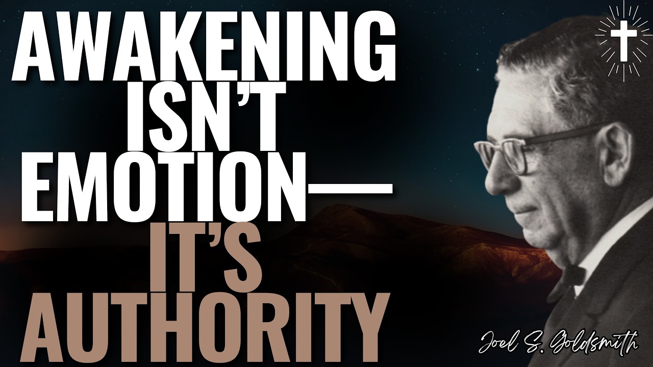 JOEL S. GOLDSMITH: The Hidden Power of STILLNESS — Why LISTENING TO GOD Changes Everything