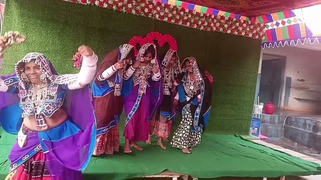 KGBV SCHOOL girl Banjara dance #banjara culture #banjara girl dance 