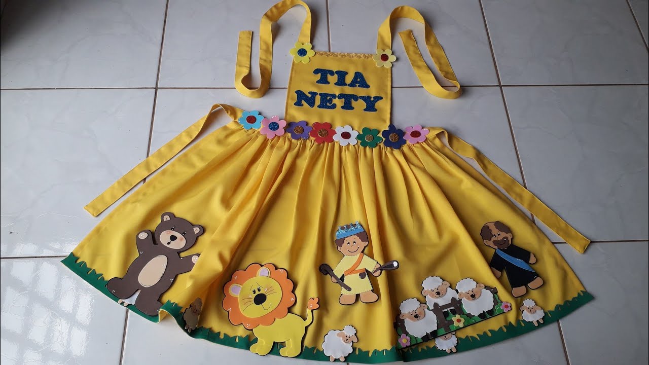 #Diy#RecursoVisualComTiaIony                             COMO DECORAR AVENTAL  🥰