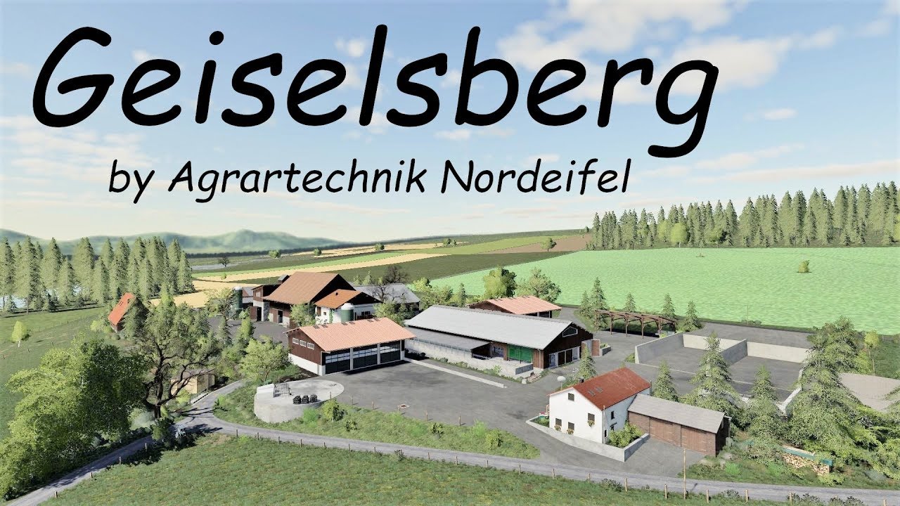 Farming Simulator 19 Presentazione Geiselsberg Map By Agrartechnik Nordeifel