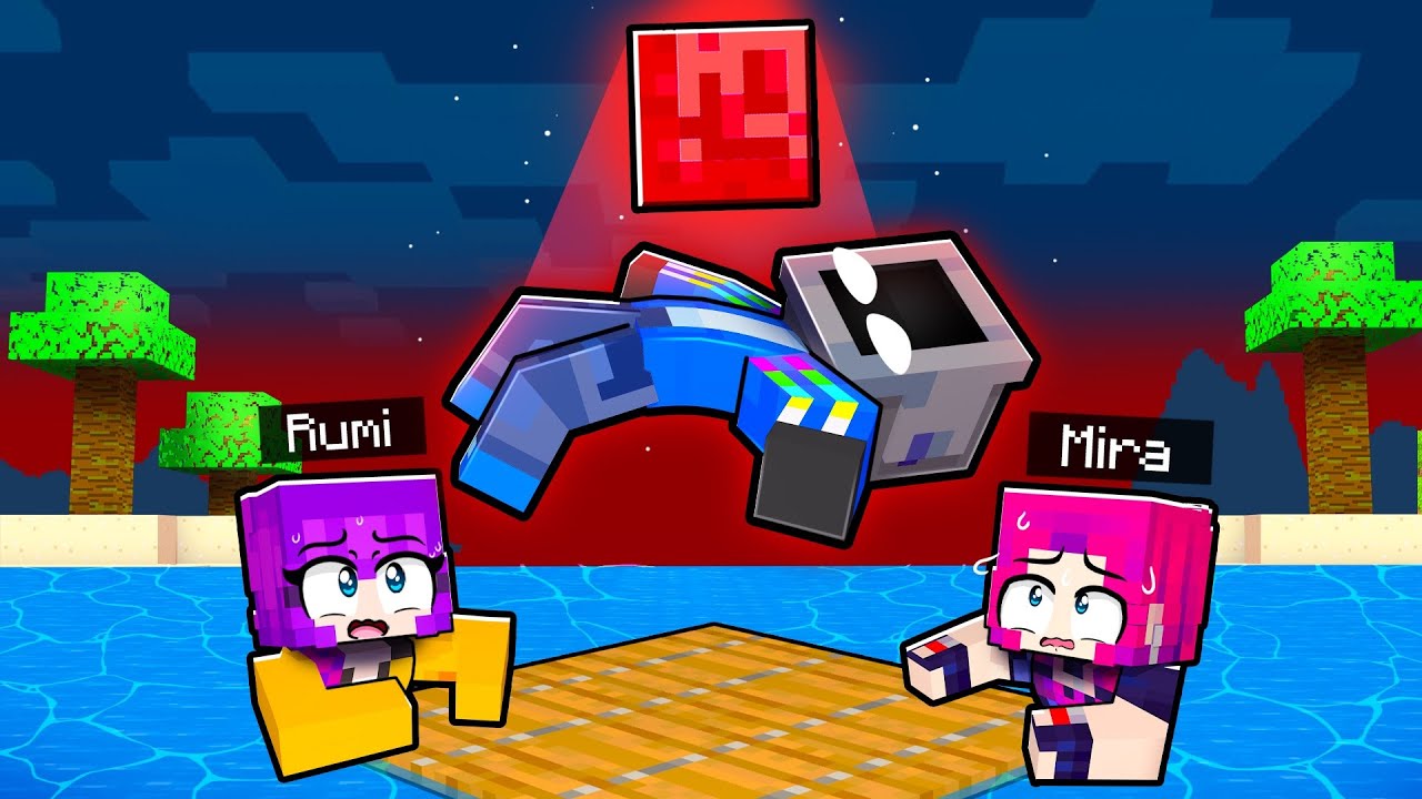 Possessed on KPop Demon Hunters Raft in Minecraft!