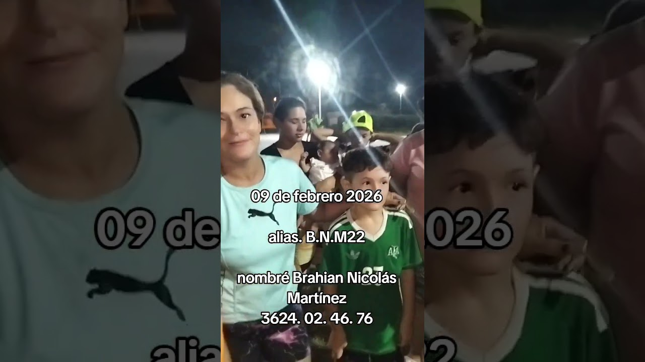 Llegaron conos para los niños del barrio 17 de julio una bendición 