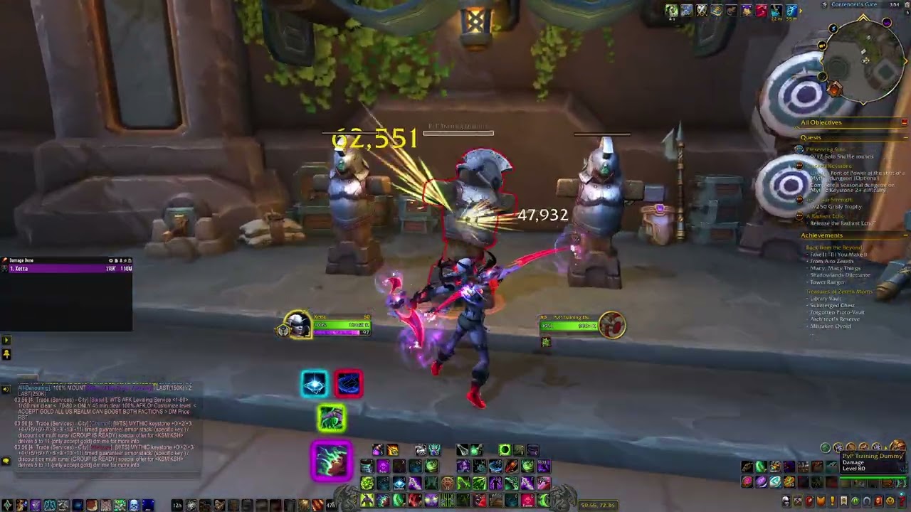 WoW Nightborne DH animations patch 11.2