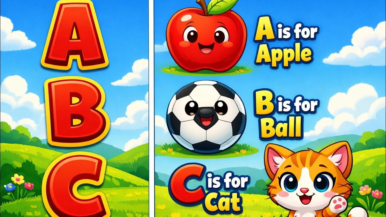 Phonics words of One Alphabets |A is for Apple |ABC Alphabet Songs |ABC Song |Kids Song#abcd #viral 