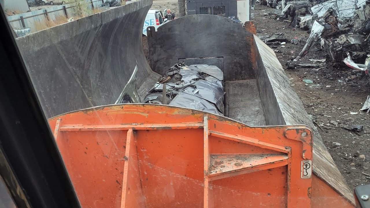 crushing cars