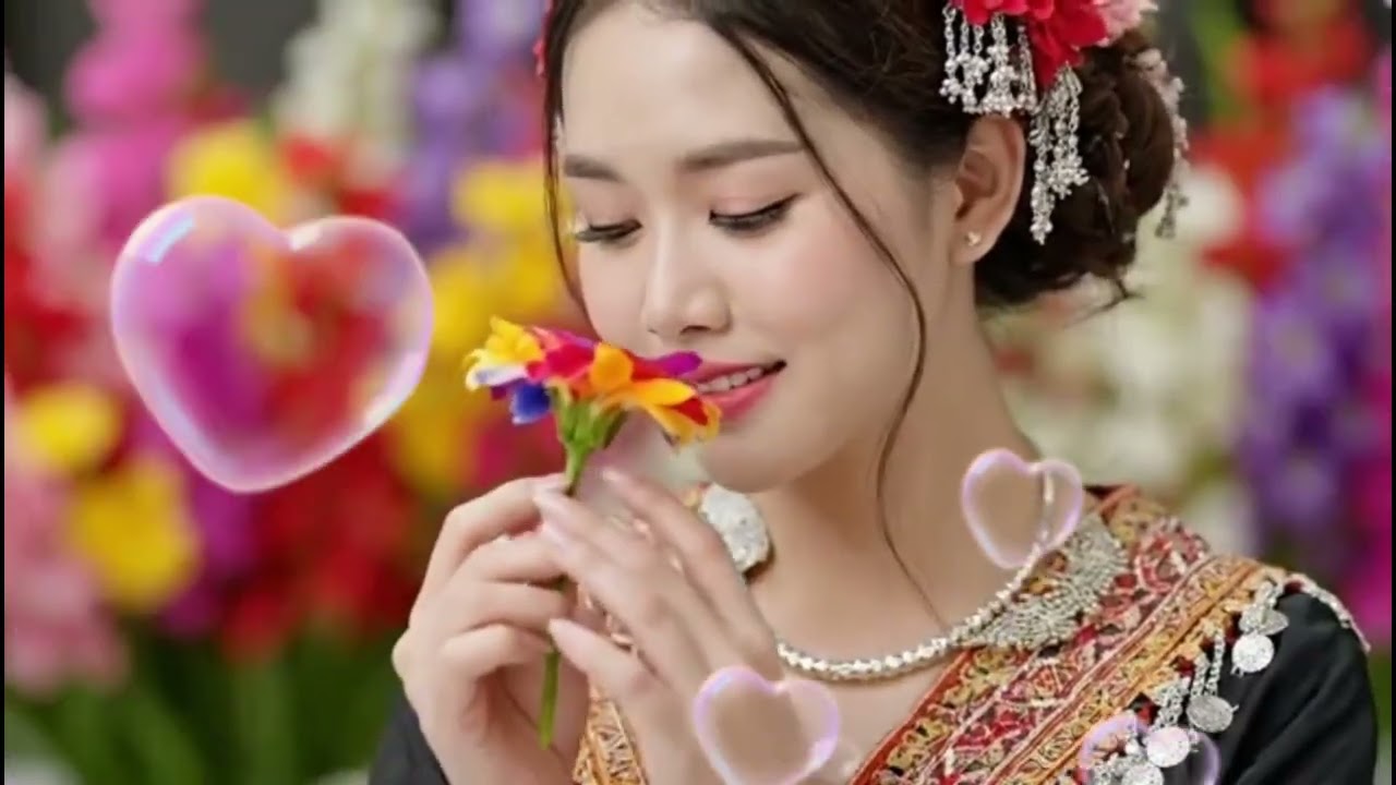 @NkaujHmoob_EDM saub nkauj kho siab heev li os phooj ywg 👉❤️🩵❤️🩵🩷👉💐💐💐🌿🌺🌺🌺