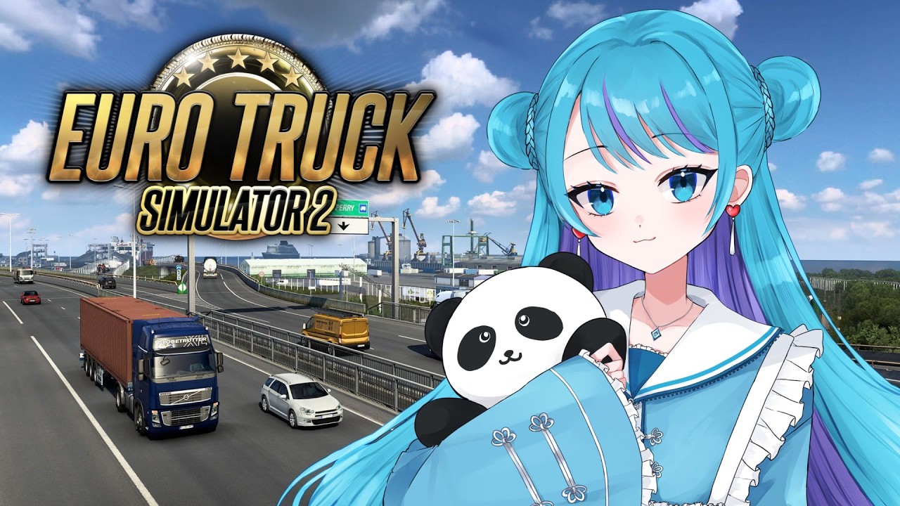 【Euro Truck Simulator 2】のんびり長距離ドライブ♪【玖苑】