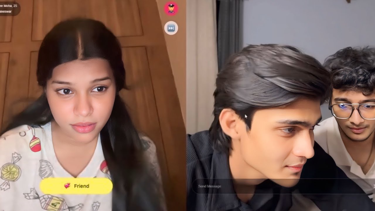 Most Beautiful Girl 😘 On Monkey Chat 🙈 Part-2 | Monkey Chat Videos #live #ometv #monkeyapp #omegle