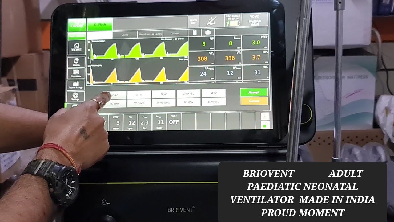 BRIOVENT UNIVERSAL VENTILATOR MADE IN INDIA AMAZING MACHINE CONTACT 93101 81315, 93500 81315
