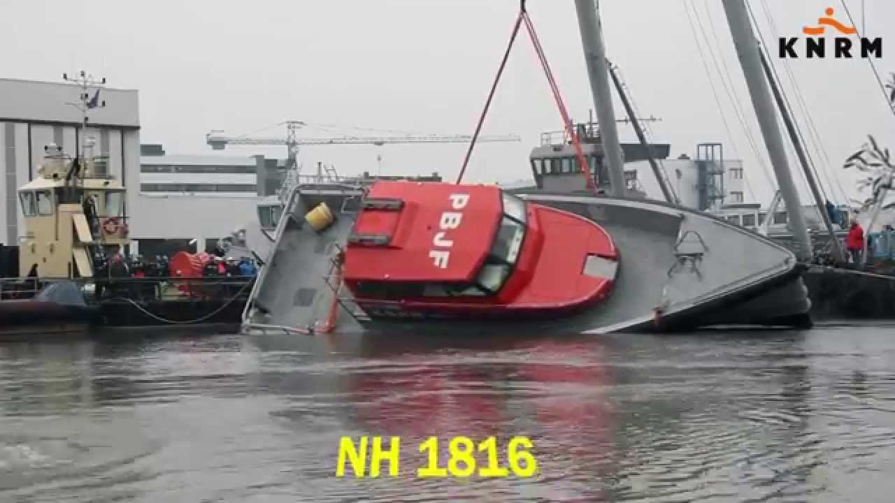 KNRM video nieuws NH1816 Kantelproef