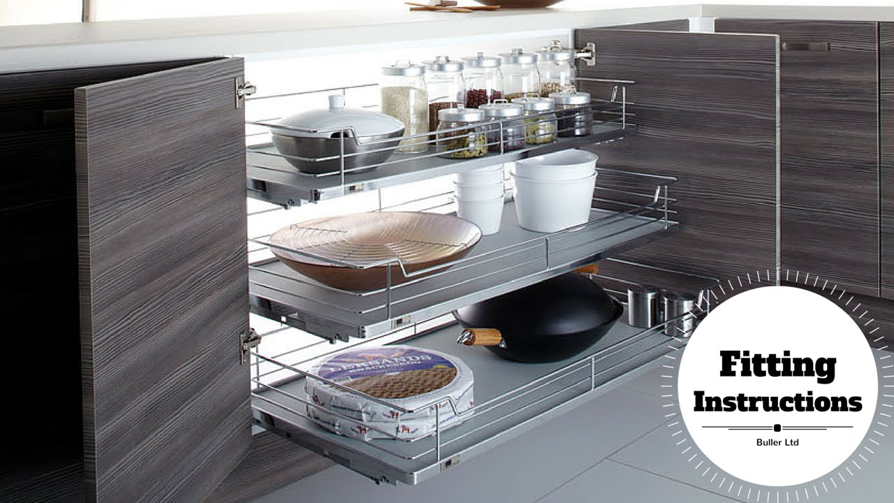 Innostor Plus Soft Close Individual Pull out Baskets from Buller Ltd