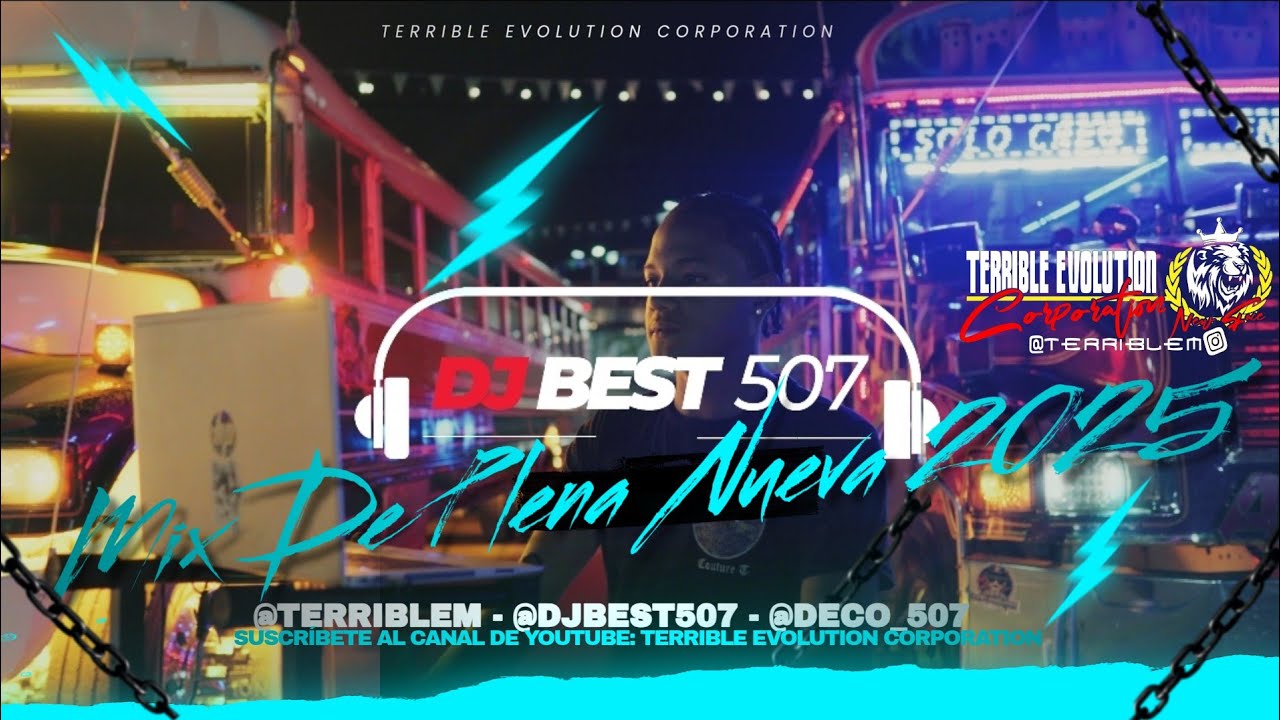 VIDEO MIX DE PLENA NUEVAS 2025 - Dj Best 507 Ft Terrible Evolution Corporation / #plena #mix #2025