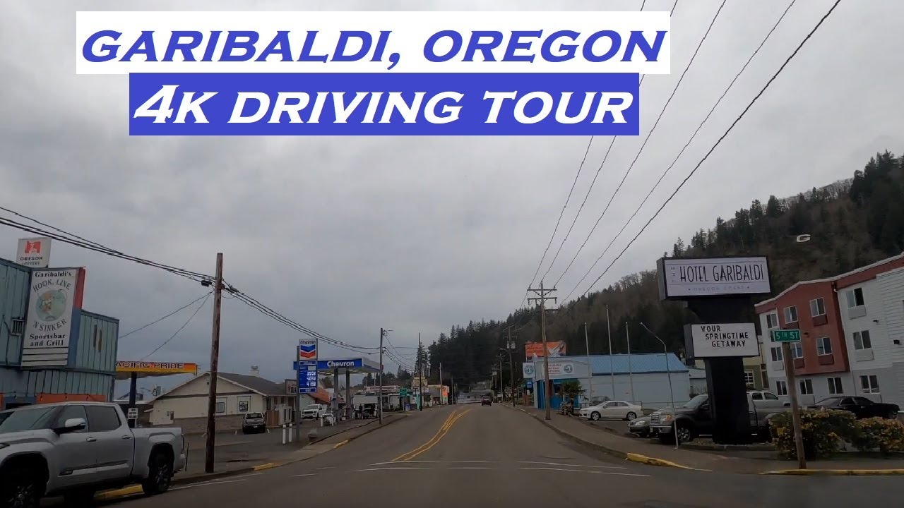 Garibaldi, Oregon | 4k Driving Tour | Dashcam